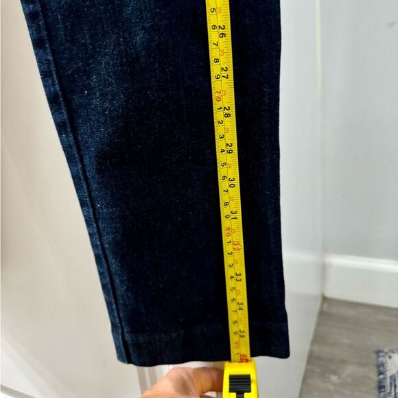 Lauren Ralph Lauren Dark Blue Stretch Slimming Shaping size 4 Skinny Jeggings - Picture 7 of 8